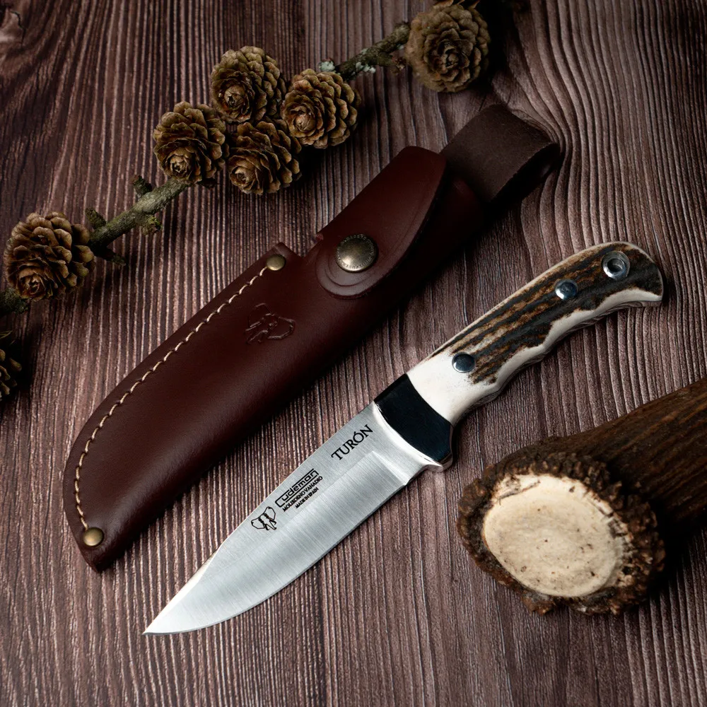 Navaja Ciervo de Cudeman con funda