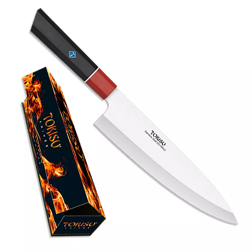 Cuchillo de cocina GYUTO, mango G10 de Tokisu (34,50 cm.)