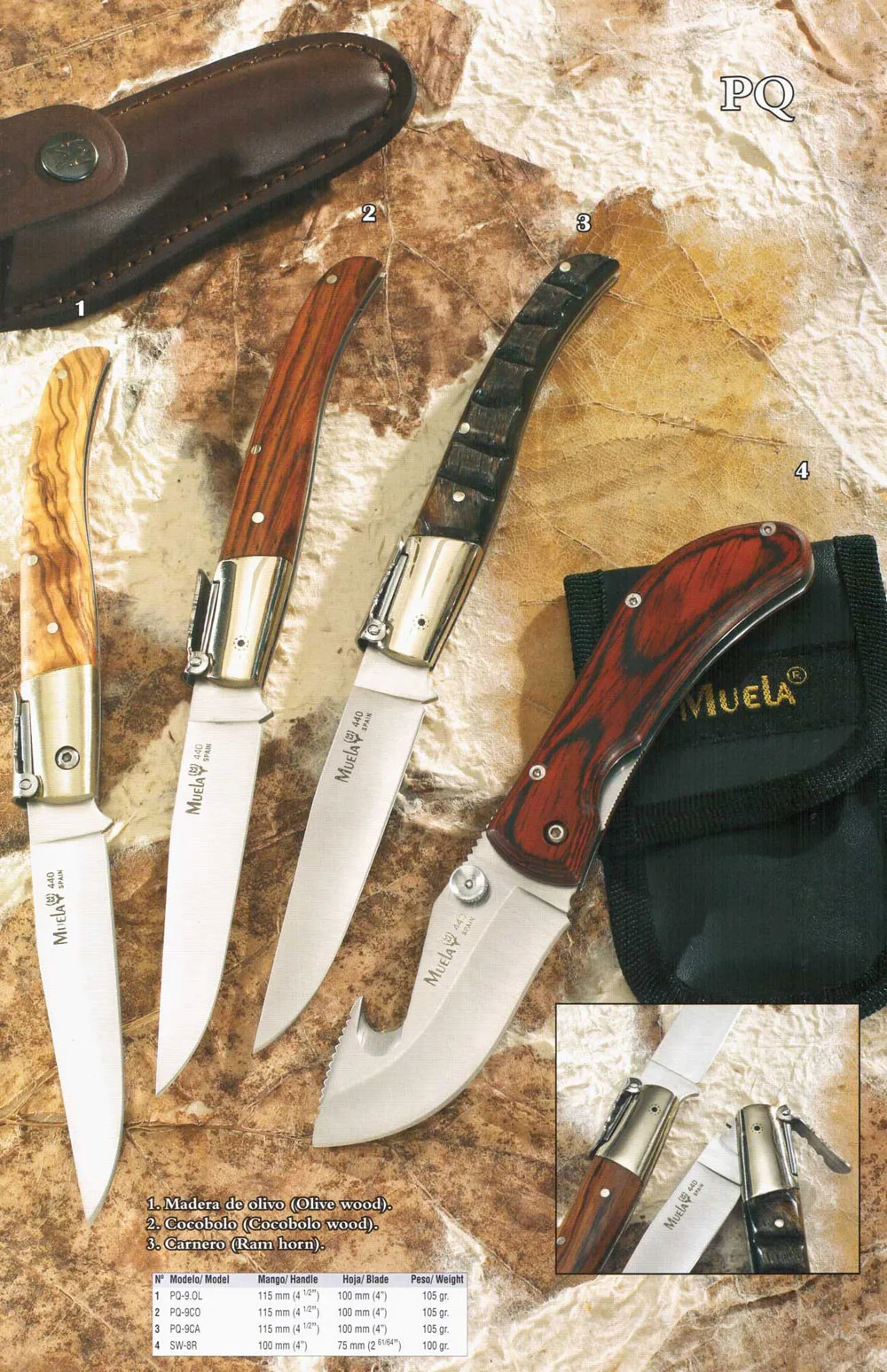 Navajas Palanquilla de Muela