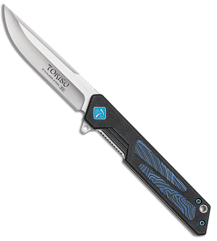 Navaja táctica marca TOKISU G10 Damascus (19,30 cm.)
