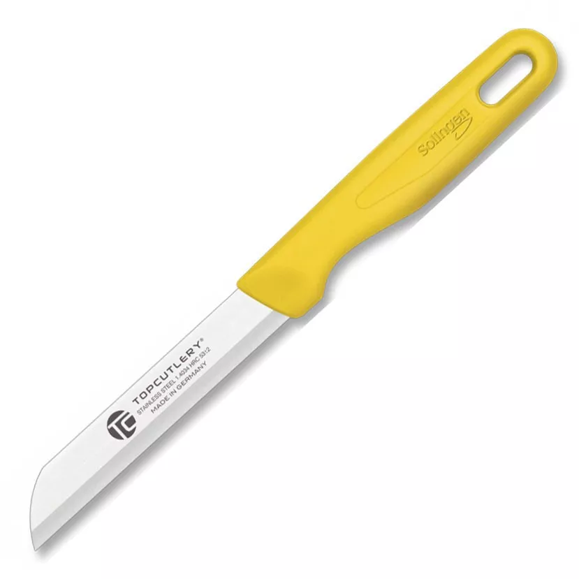 Cuchillo pelador Top Cutlery, mango amarillo