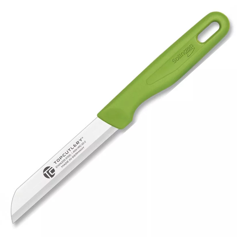 Cuchillo pelador Top Cutlery, mango verde