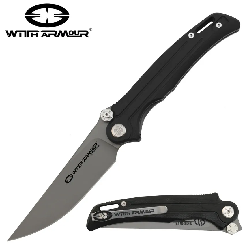 Navaja táctica Gundog, hoja en acero D2