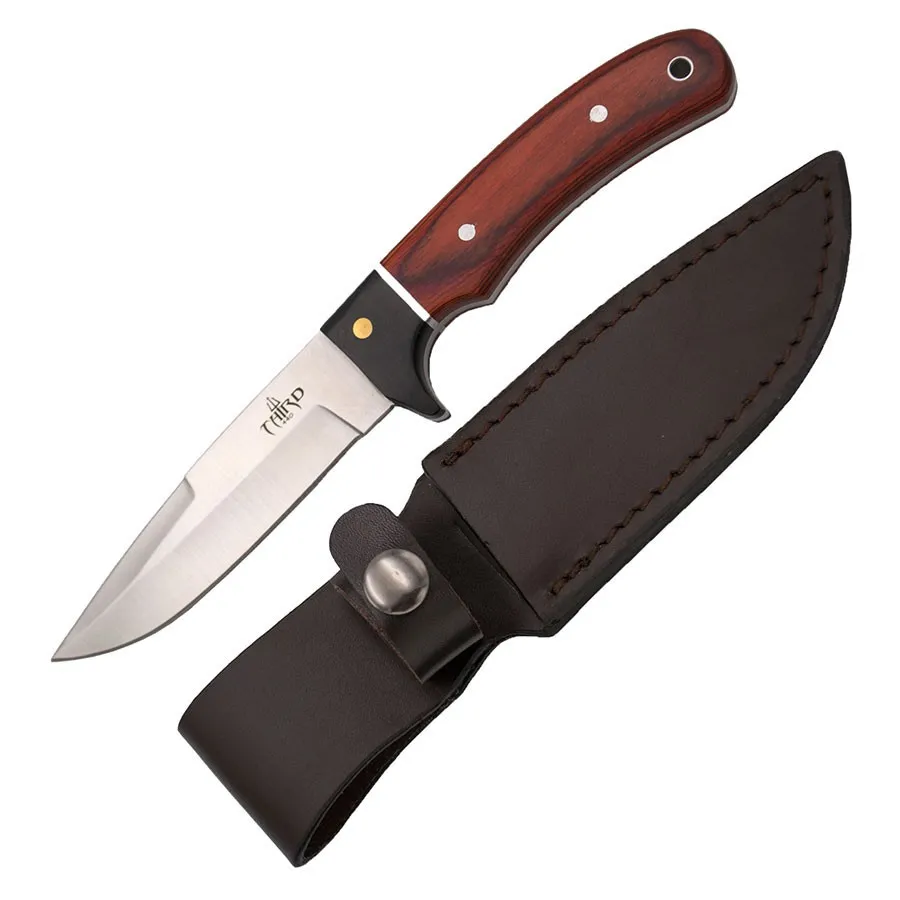 Cuchillo de caza Third 12051, mango Pakkawood
