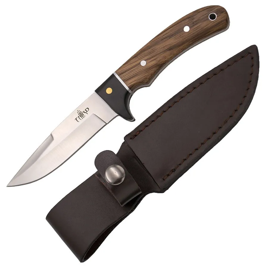 Cuchillo de caza Third 12051, mango zabrano