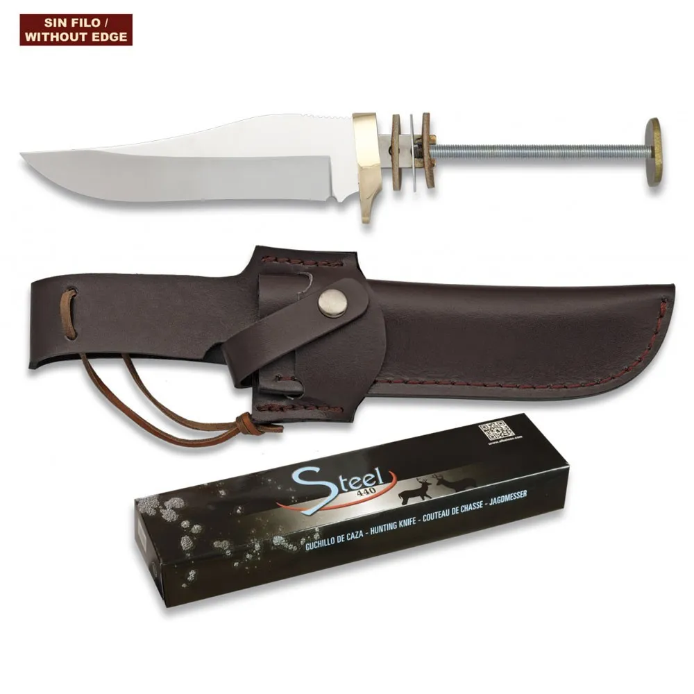Cuchillo espiga, sin empuñadura (24,3 cm.)