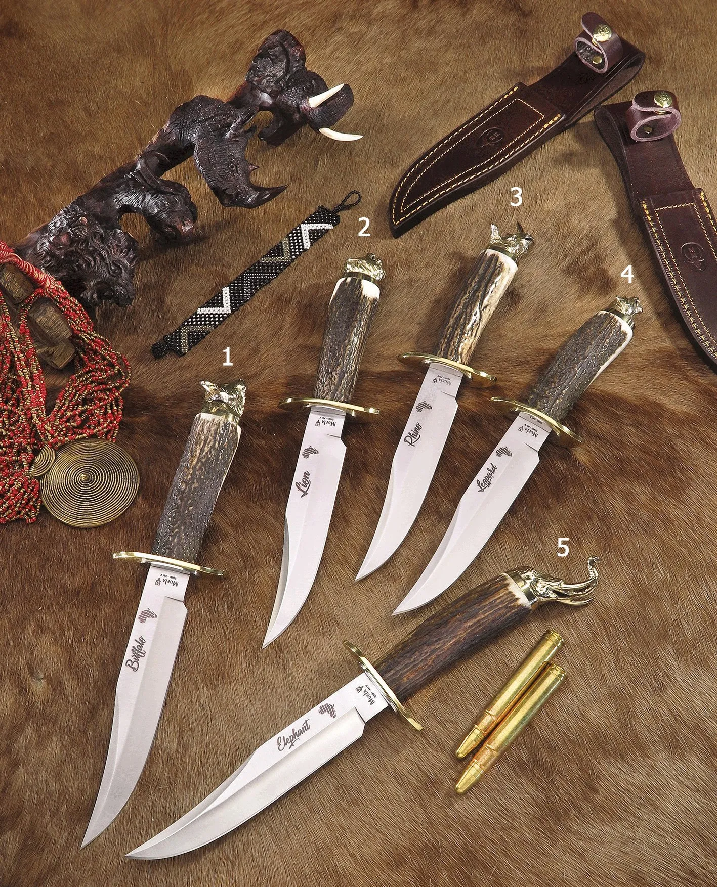 Cuchillos Muela serie África