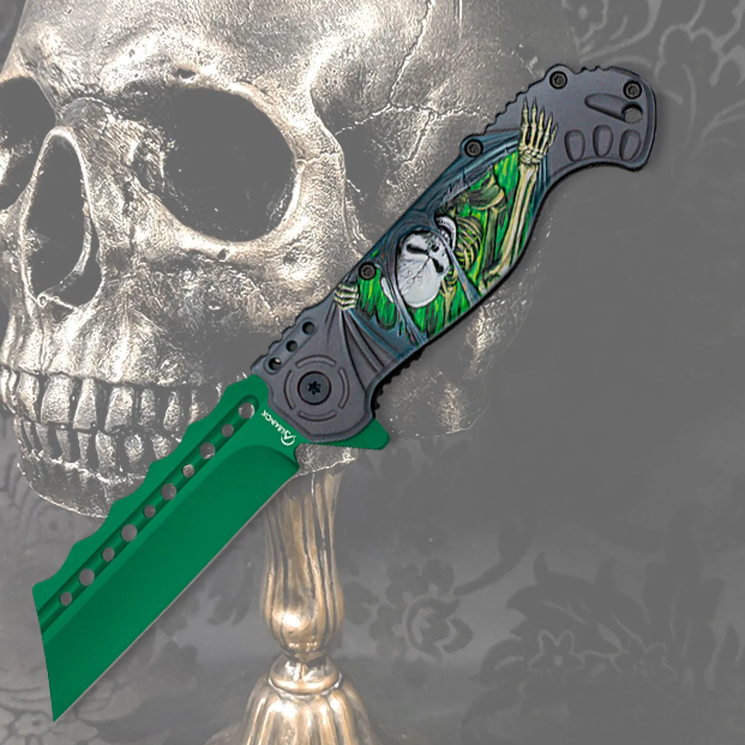 Navaja táctica Albainox modelo Calavera (21,2 cm.)