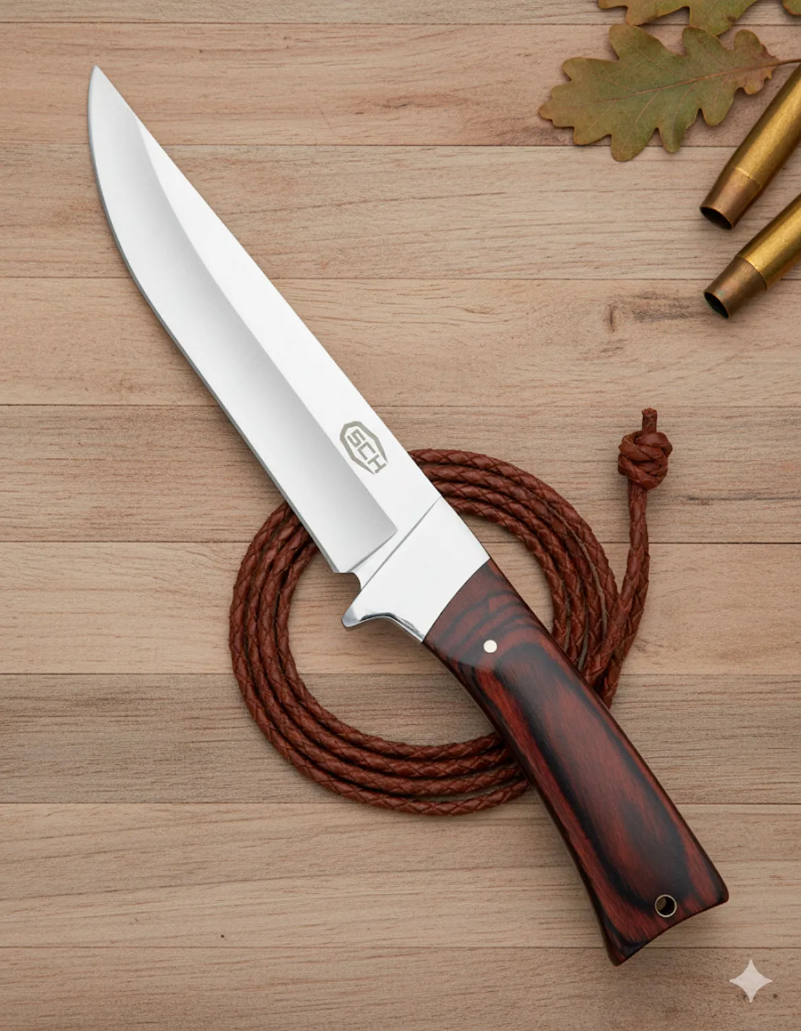 Cuchillo de caza SCK con funda de nylon (26,5 cm.)