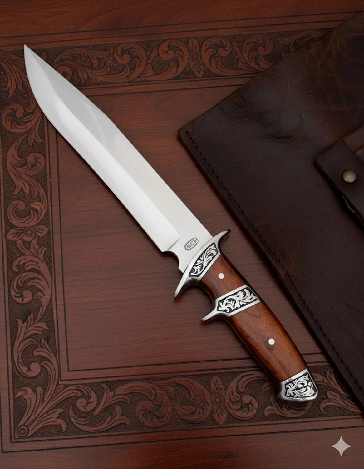 Cuchillo de caza SCK con funda de nylon (33,7 cm.)