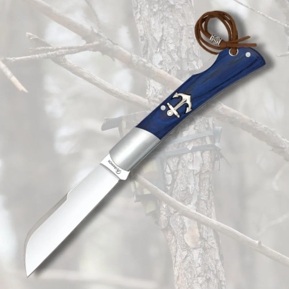 Navaja Albainox hoja pico loro (18 cm.)