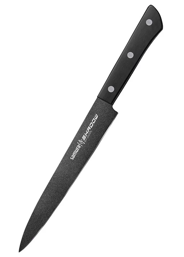 Cuchillo Samura Shadow modelo Rebanador, hoja 196 mm.