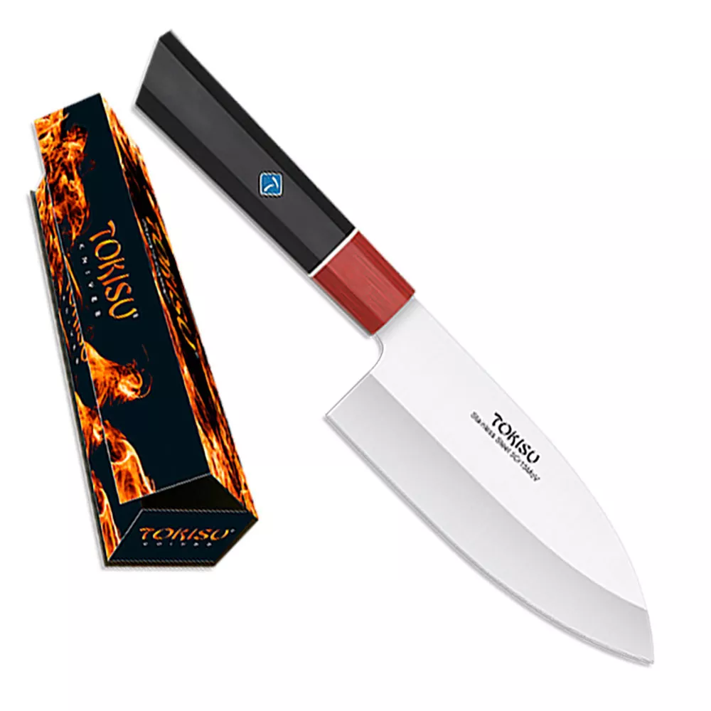 Cuchillo de cocina DEBA, mango G10 de Tokisu (29 cm.)