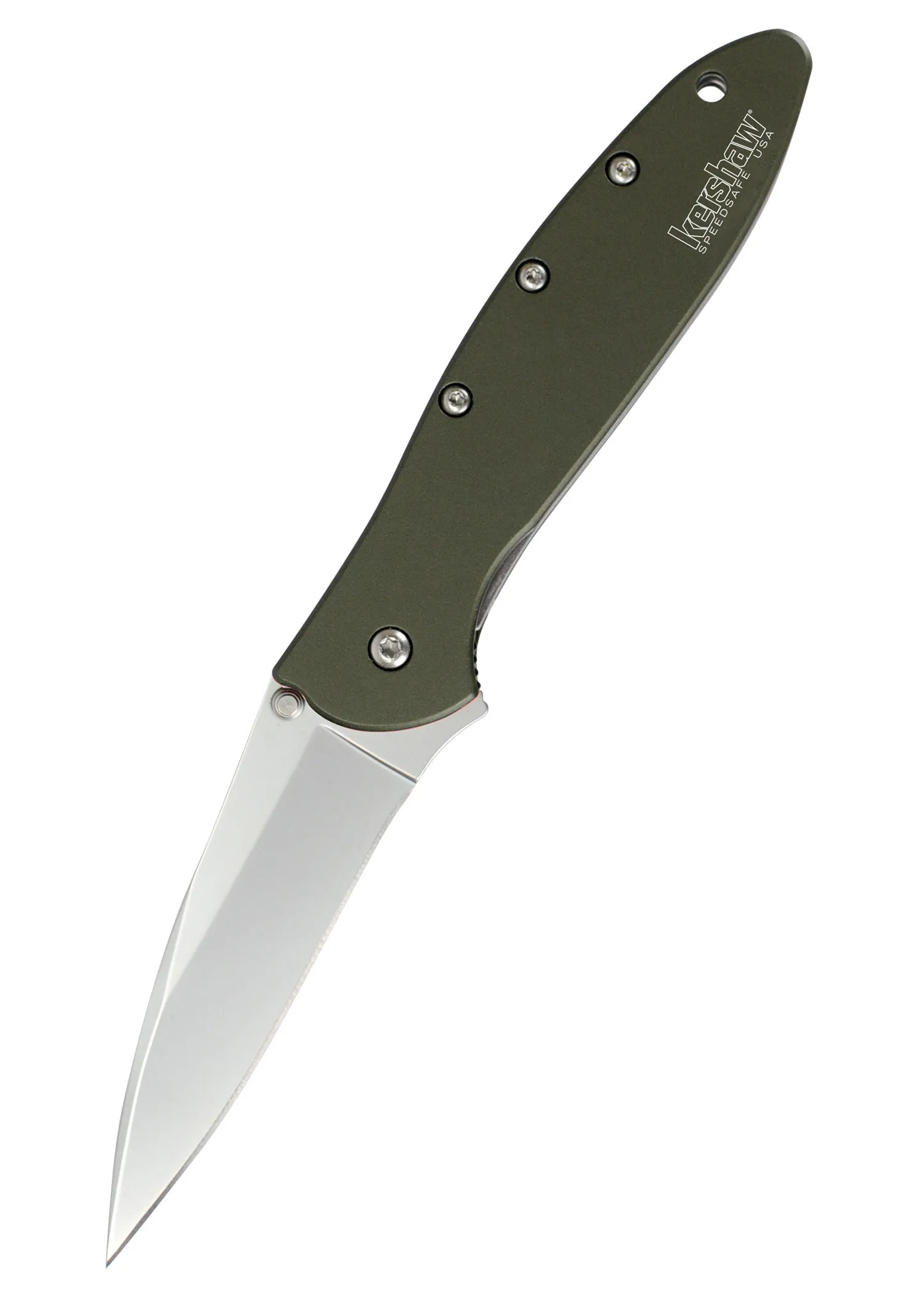 Navaja de bolsillo Kershaw Leek, verde oliva