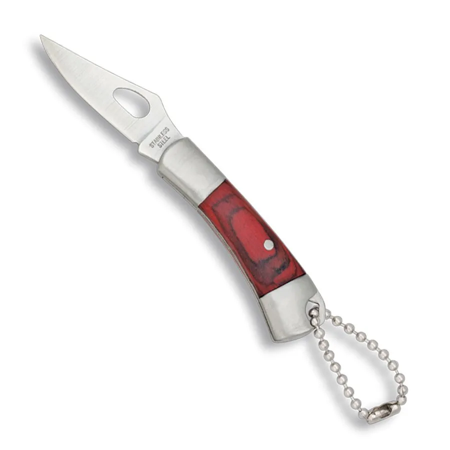 Navaja Albainox cadena de bolas hoja 4 cm.