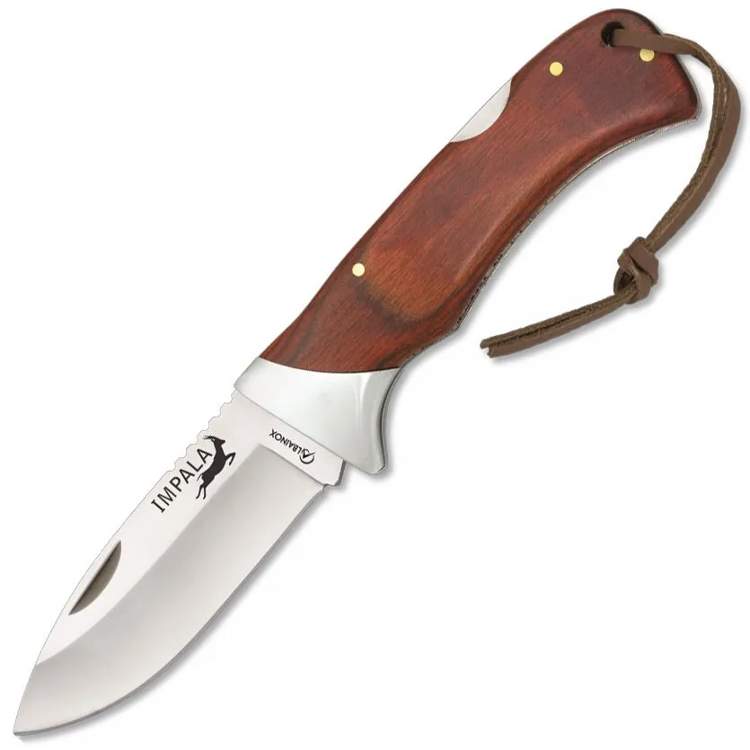 Navaja Albainox serie Impala con cordón (21 cm.)