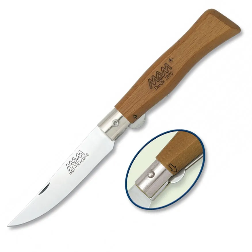 Navaja mango madera modelo Duero marca MAM (16,4 cm.)