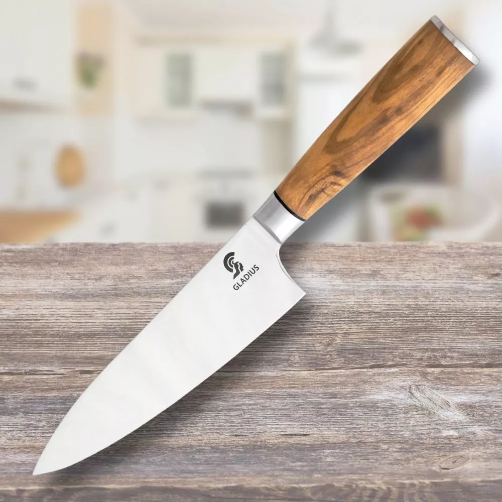 Cuchillo de Chef mango Olivo, Art Gladius