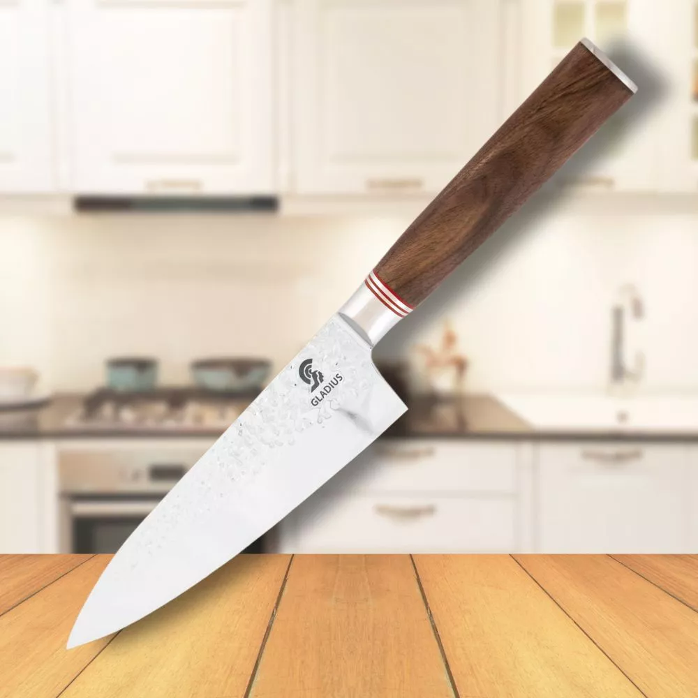 Cuchillo de Chef mango nogal, Art Gladius