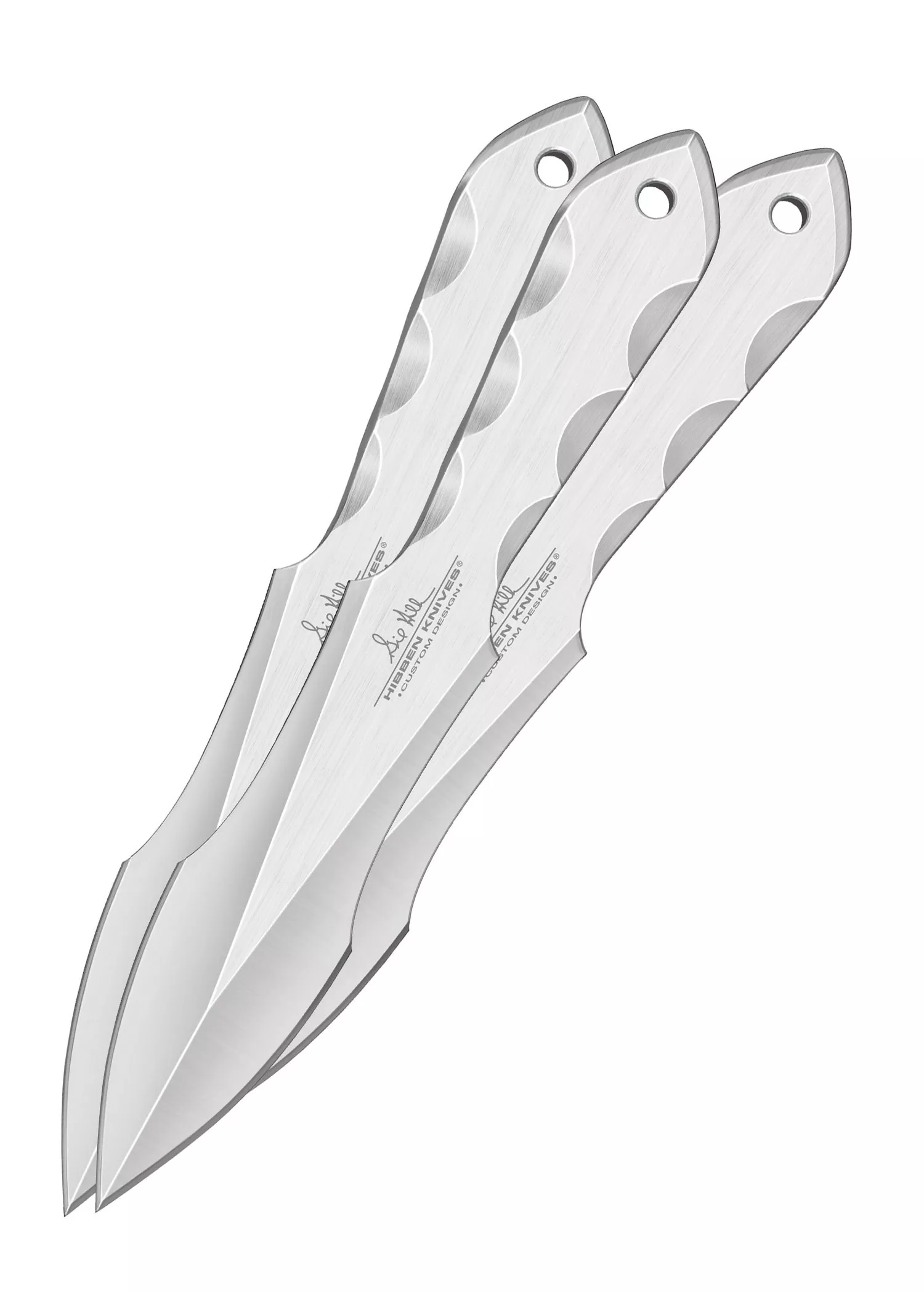 Set 3 cuchillos arrojadizos Gil Hibben Gen III (28 cm.)