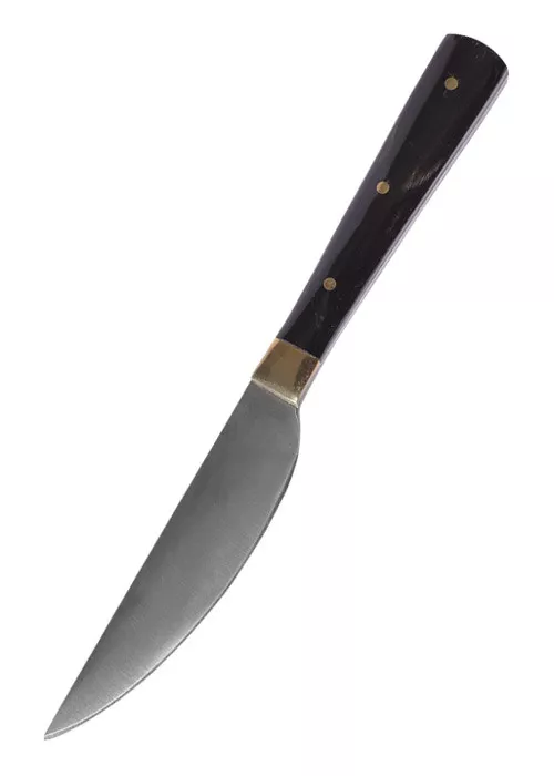 Cuchillo de cocina mango cuerno, con funda (17 cm.)