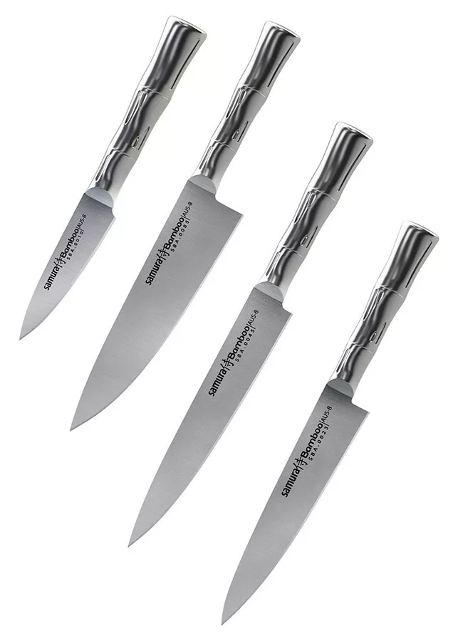 Set 4 piezas Samura Bamboo, esencial para Chefs