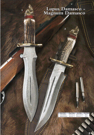 Cuchillos Lupus Magnum Acero Damasco