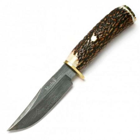 cuchillo de caza braco mango asta de ciervo