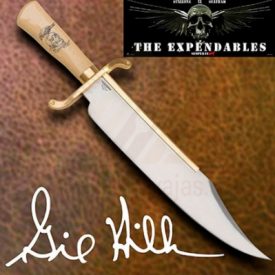 Cuchillos Gil Hibben: La Leyenda, el Cine y el Arte del Acero Cuchillo Bowie De La Película The Expendables