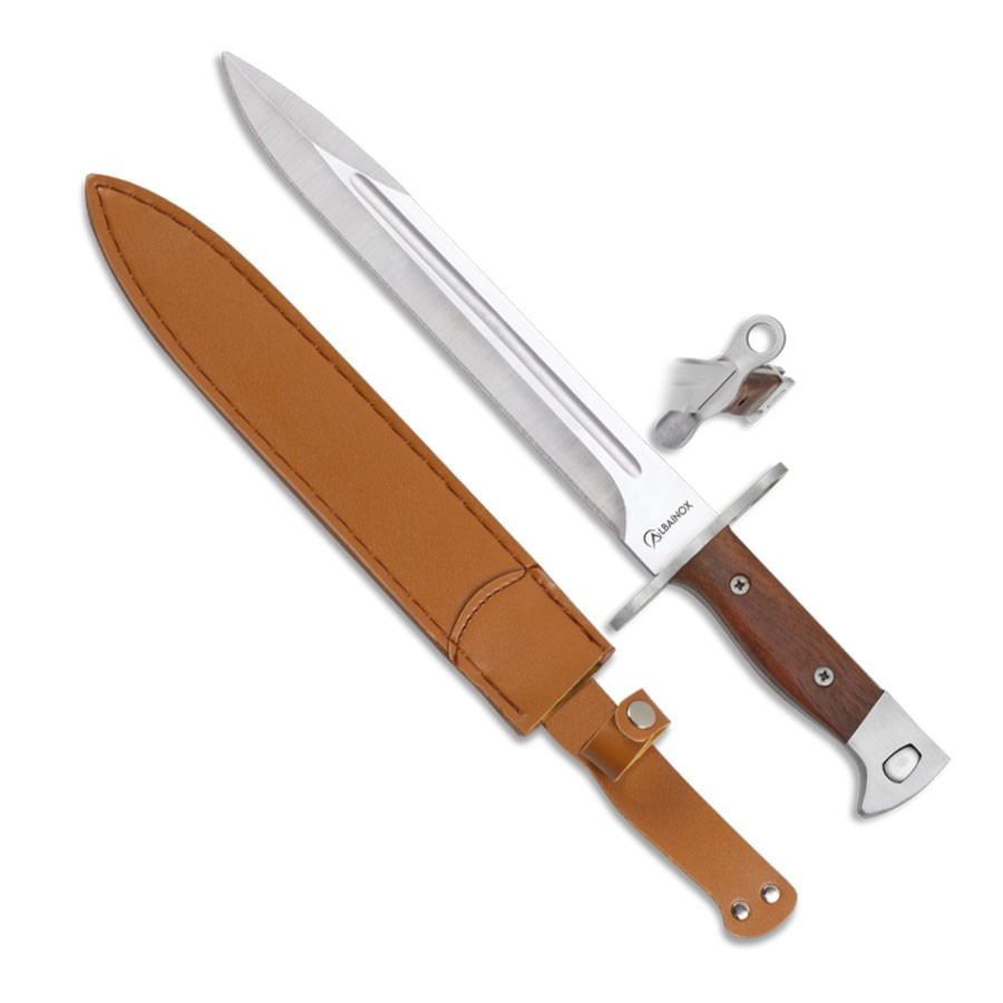 Cuchillo aventura y caza tipo Bayoneta (34,5 cm.)