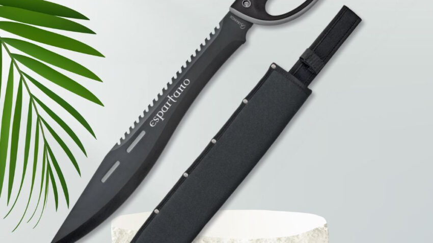 Machete cortacañas espartano, hoja 45 cms.
