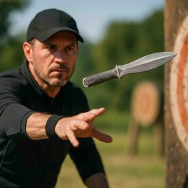 El Arte de la Precisión: Guía Definitiva sobre Cuchillos Lanzadores y su Dominio elige-el-objetivo-adecuado