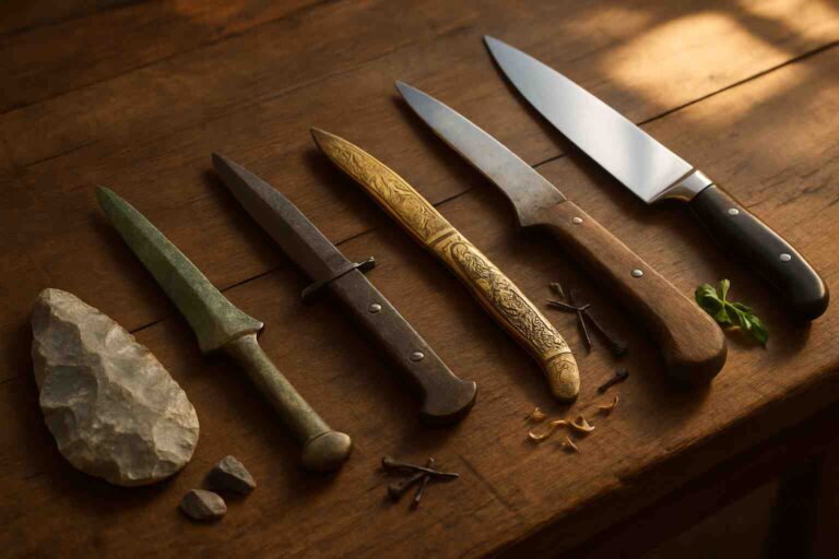 Historia del Cuchillo: Un Viaje Milenario a Través de la Evolución Humana